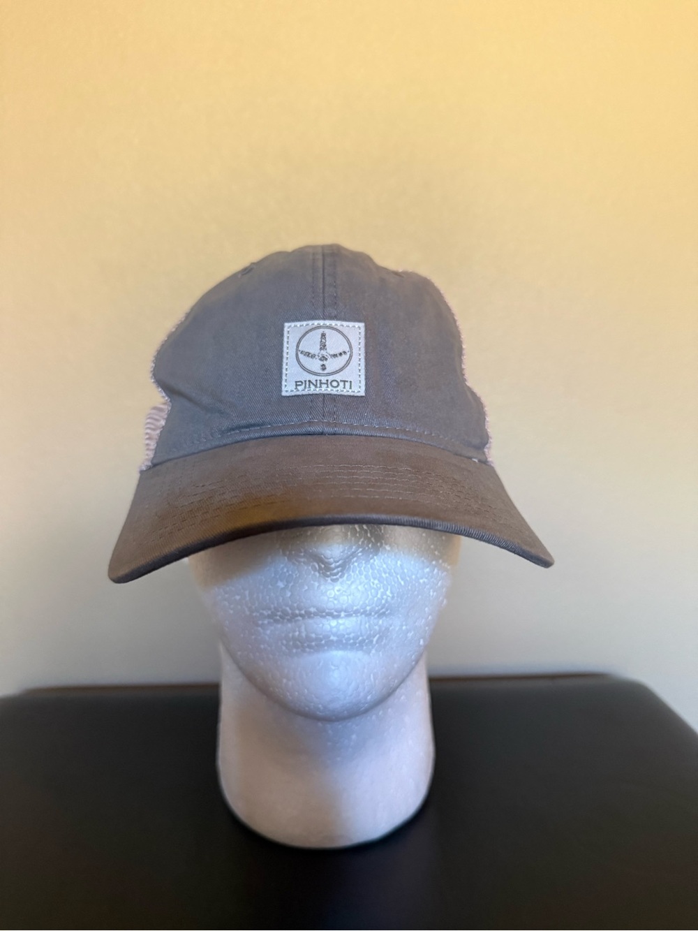 Pinhoti Men's Gray Mesh-Back Cap